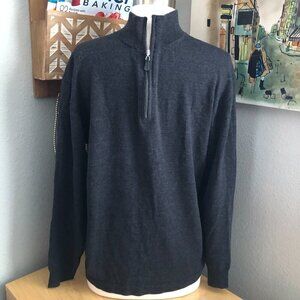 Pronto Uomo Merino Wool 1/4 Zip Sweater